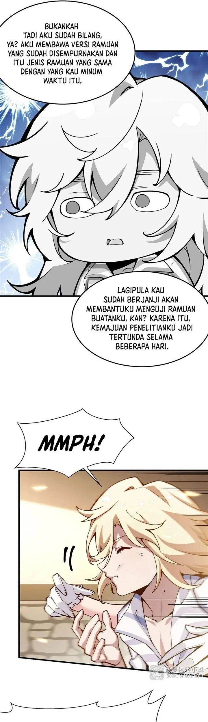 The Yellow-haired Villain in Female Main Character’s Novel wants Happiness Chapter 75 - halaman 20