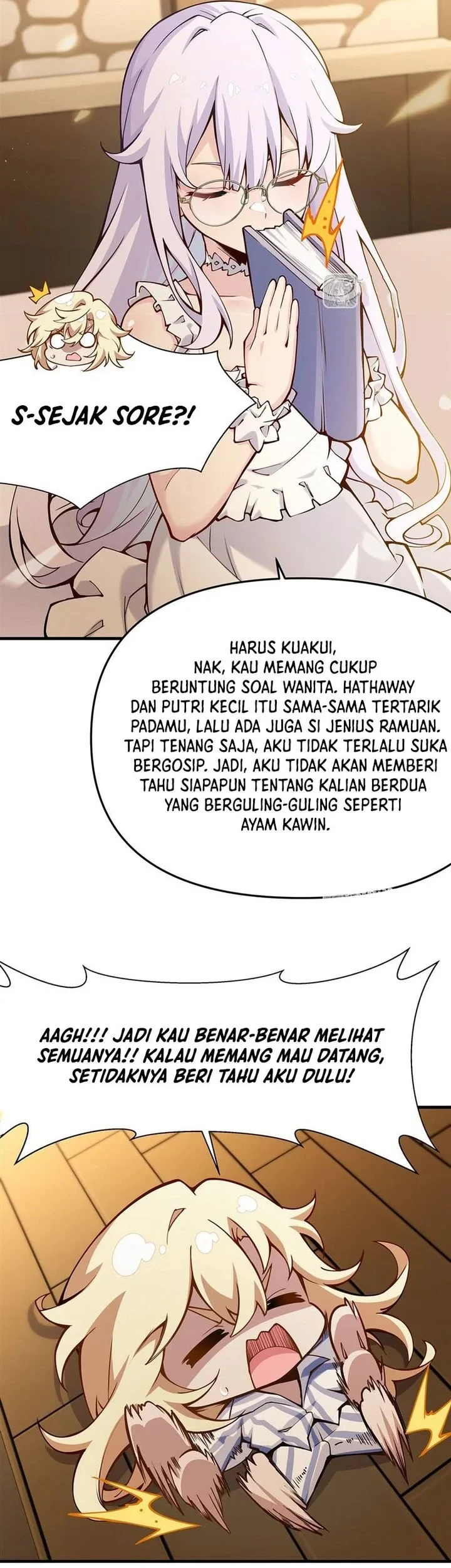 The Yellow-haired Villain in Female Main Character’s Novel wants Happiness Chapter 76 - halaman 24