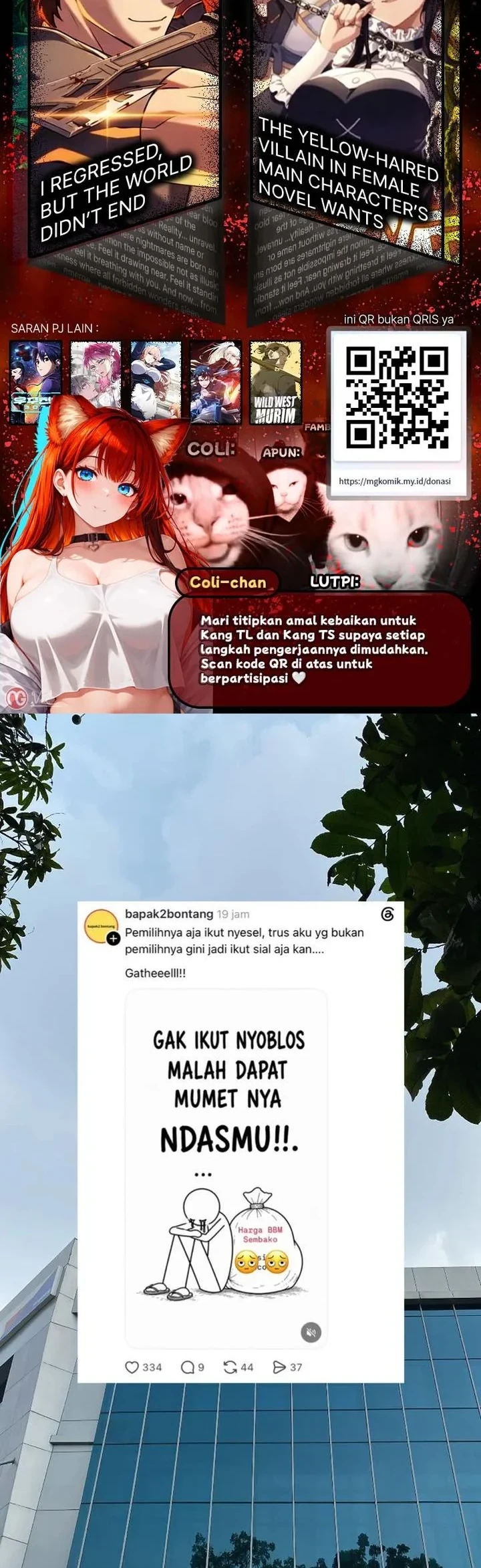The Yellow-haired Villain in Female Main Character’s Novel wants Happiness Chapter 76 - halaman 38