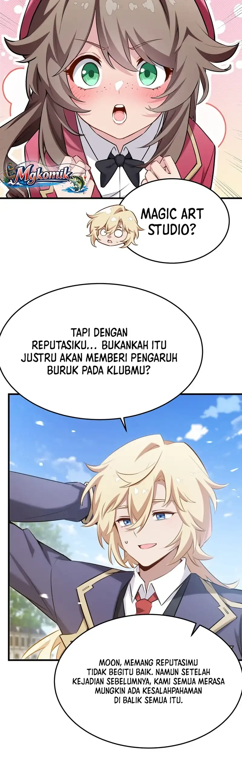 The Yellow-haired Villain in Female Main Character’s Novel wants Happiness Chapter 78 - halaman 19