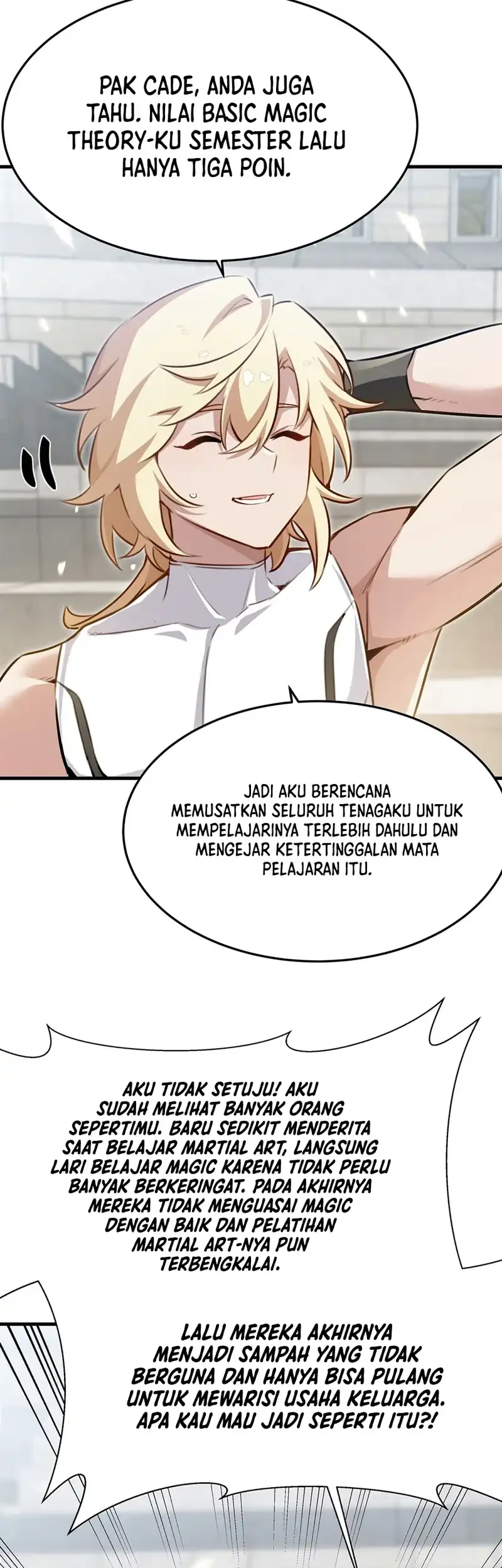 The Yellow-haired Villain in Female Main Character’s Novel wants Happiness Chapter 78 - halaman 35