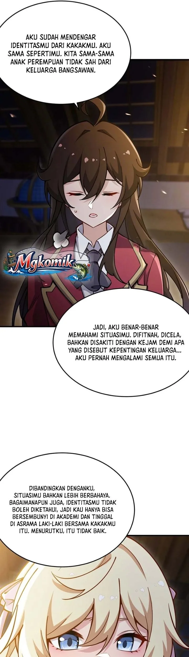 The Yellow-haired Villain in Female Main Character’s Novel wants Happiness Chapter 82 - halaman 34