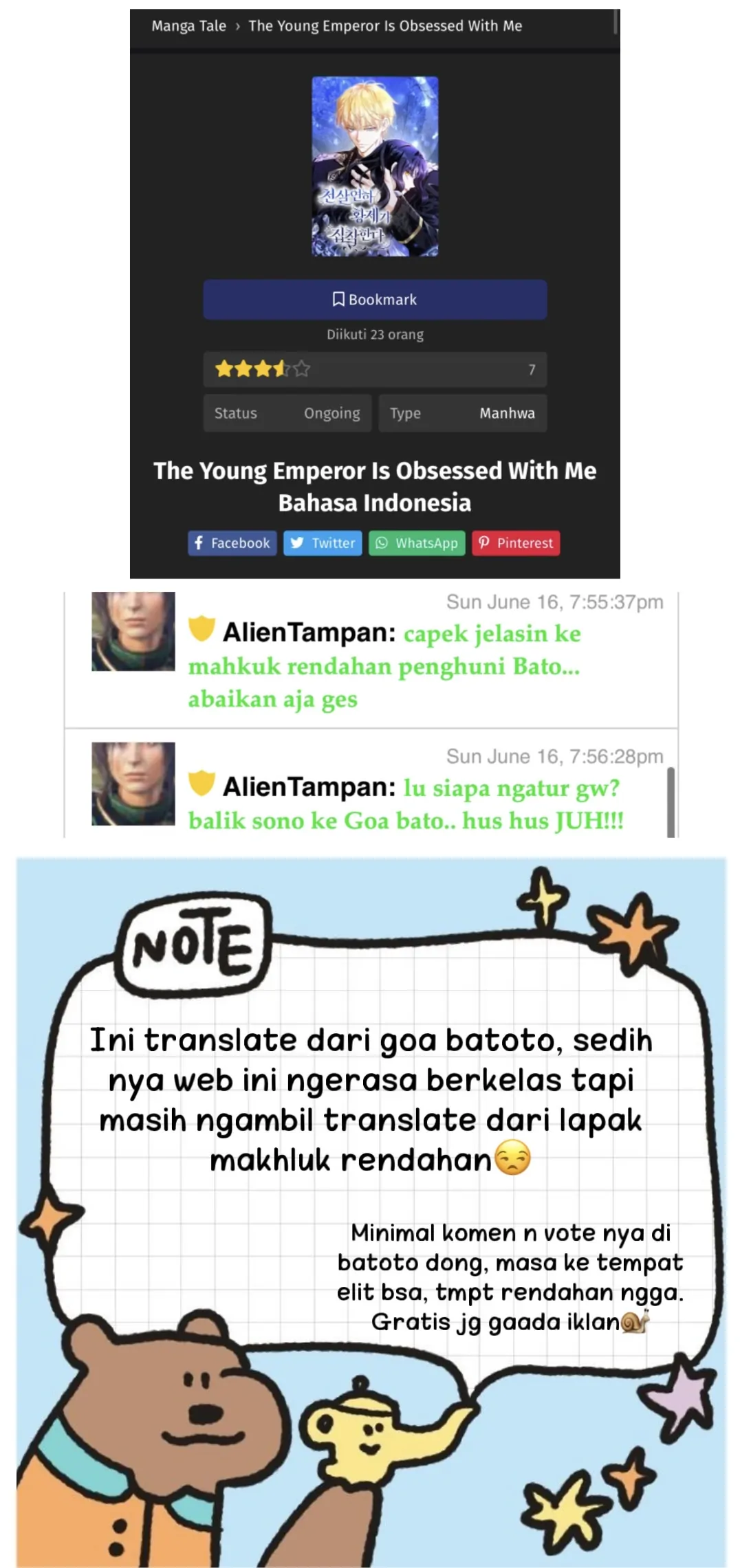 The Young Emperor Is Obsessed With Me Chapter 22 - halaman 1