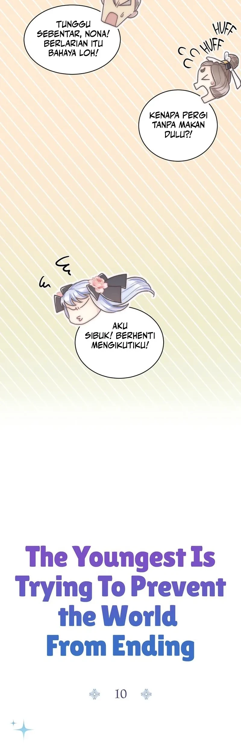 The Youngest Child of the Family Is Preventing the World From Ending Chapter 10 - halaman 18