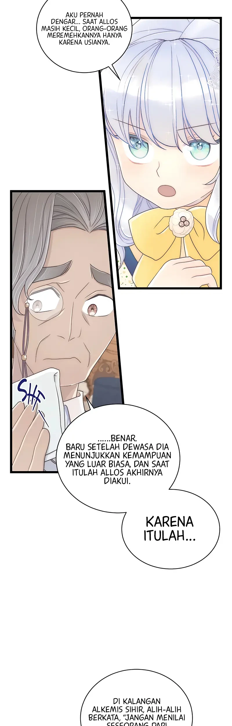 The Youngest Child of the Family Is Preventing the World From Ending Chapter 16 - halaman 40