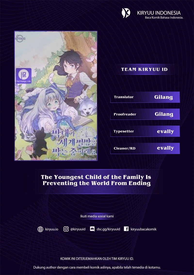 The Youngest Child of the Family Is Preventing the World From Ending Chapter 2 - halaman 1