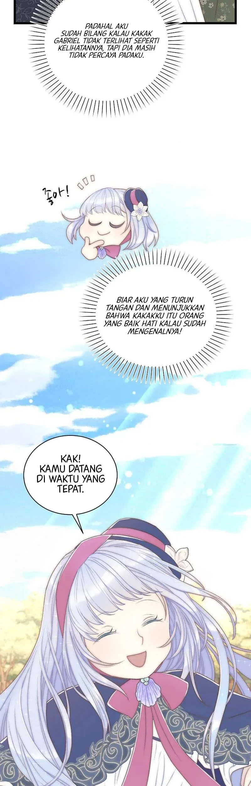 The Youngest Child of the Family Is Preventing the World From Ending Chapter 4 - halaman 30
