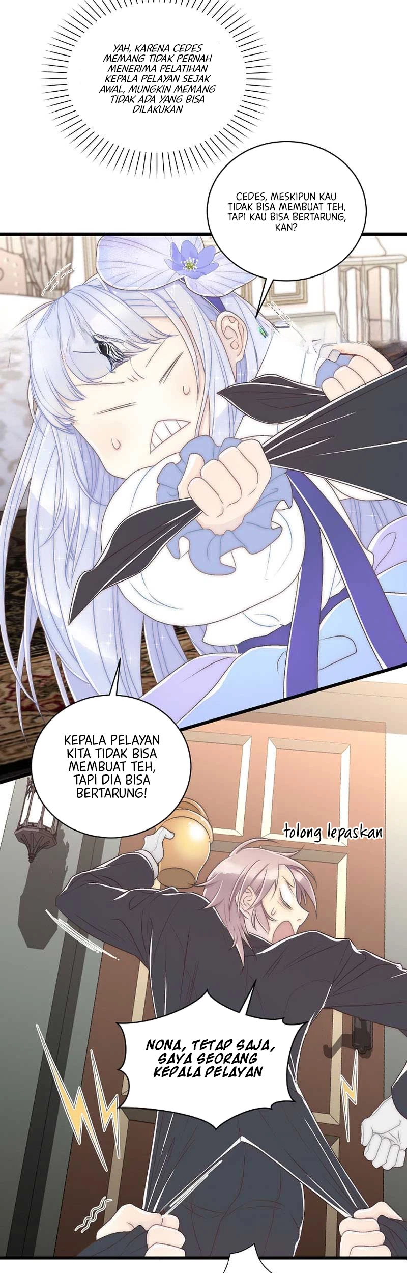 The Youngest Child of the Family Is Preventing the World From Ending Chapter 5 - halaman 28