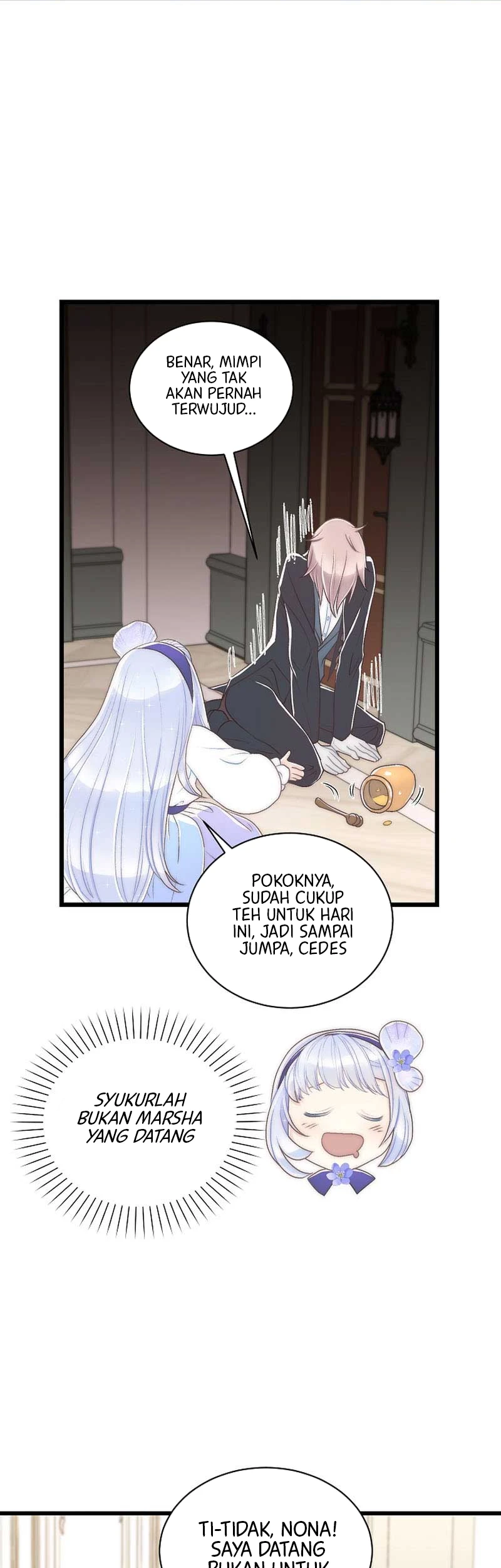 The Youngest Child of the Family Is Preventing the World From Ending Chapter 5 - halaman 34
