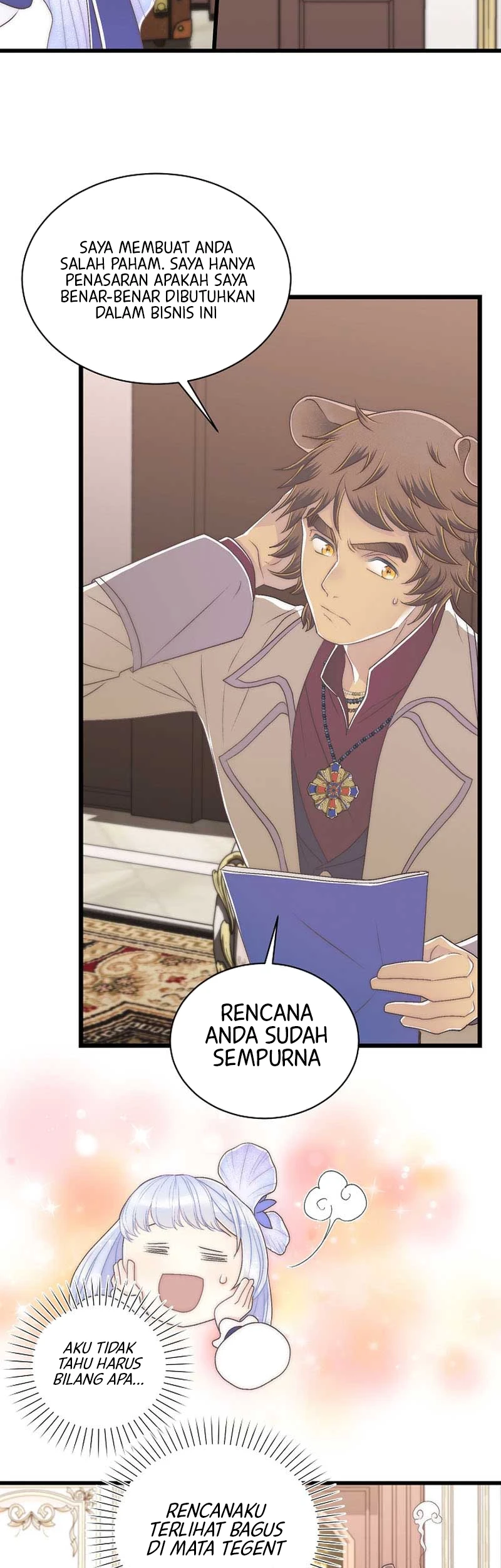 The Youngest Child of the Family Is Preventing the World From Ending Chapter 5 - halaman 46