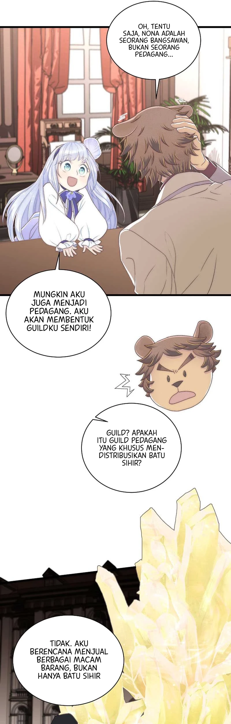 The Youngest Child of the Family Is Preventing the World From Ending Chapter 5 - halaman 50