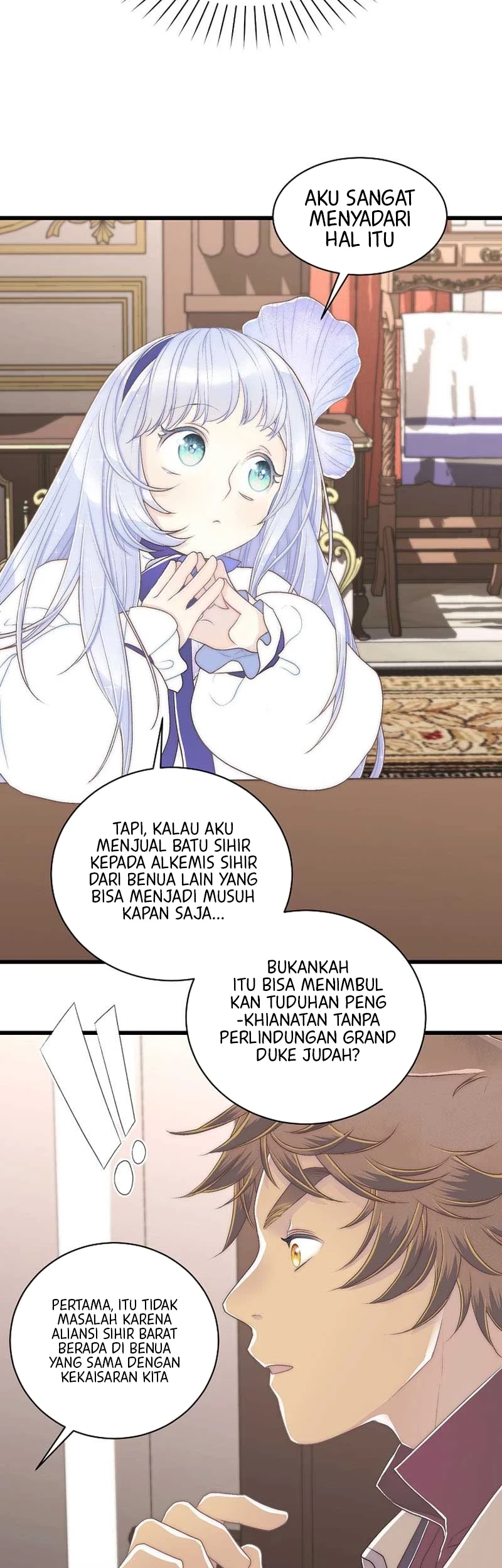 The Youngest Child of the Family Is Preventing the World From Ending Chapter 5 - halaman 57