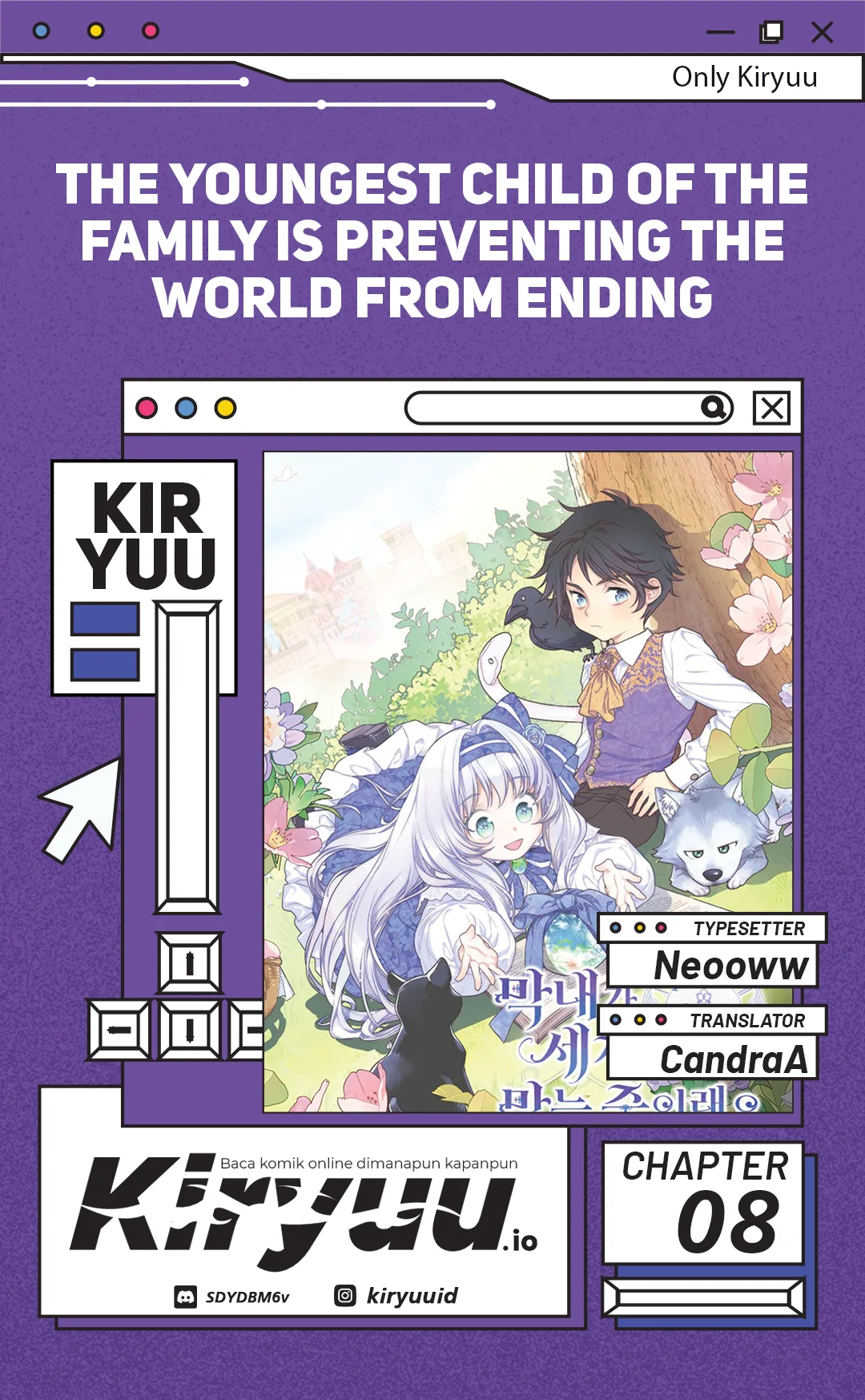 The Youngest Child of the Family Is Preventing the World From Ending Chapter 8 - halaman 1