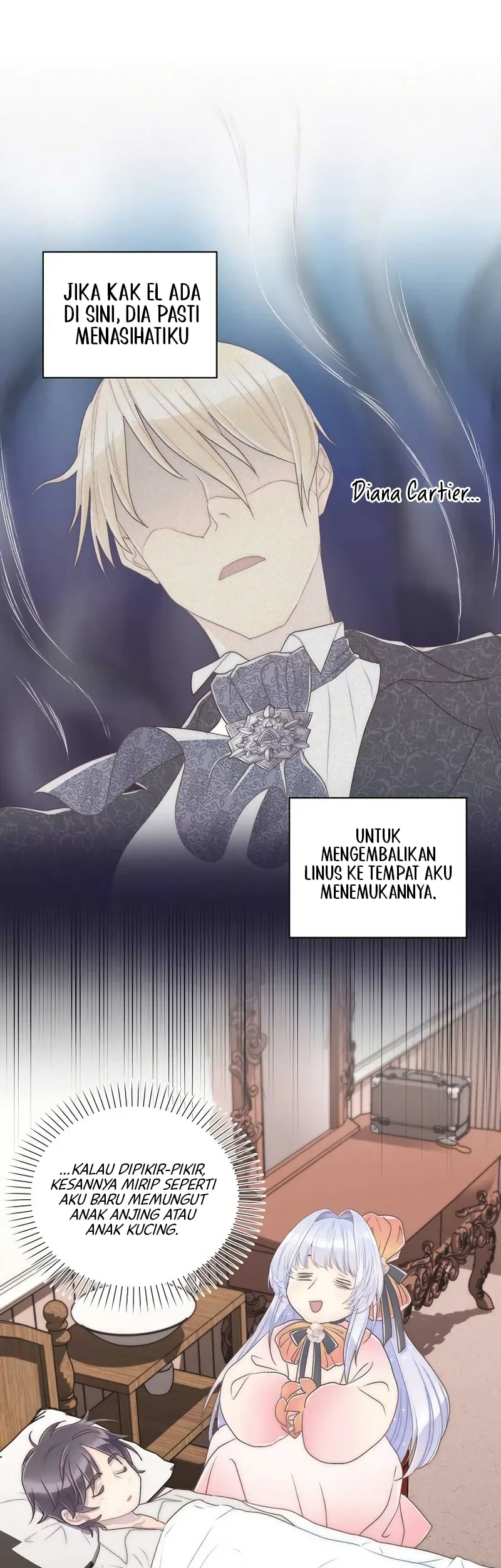 The Youngest Child of the Family Is Preventing the World From Ending Chapter 8 - halaman 23