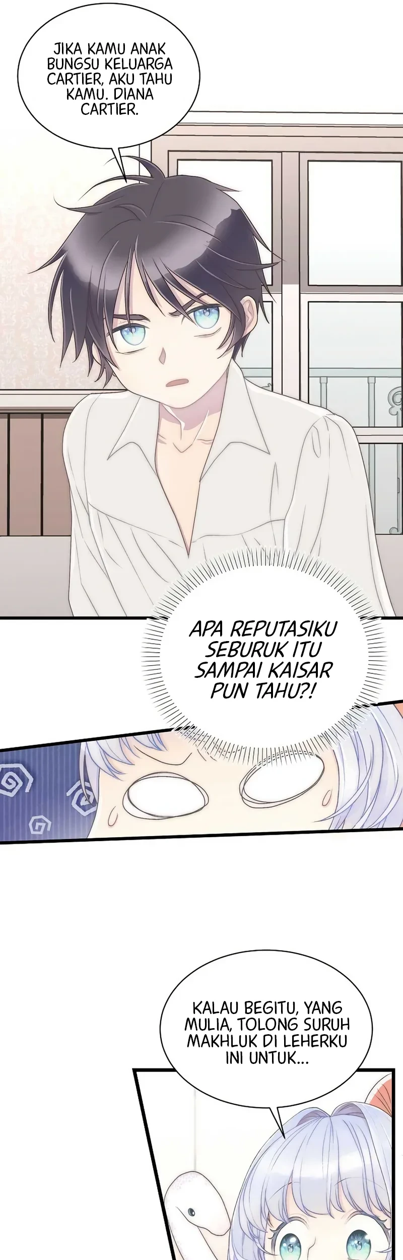 The Youngest Child of the Family Is Preventing the World From Ending Chapter 8 - halaman 44