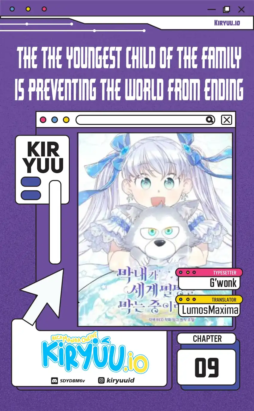 The Youngest Child of the Family Is Preventing the World From Ending Chapter 9 - halaman 1