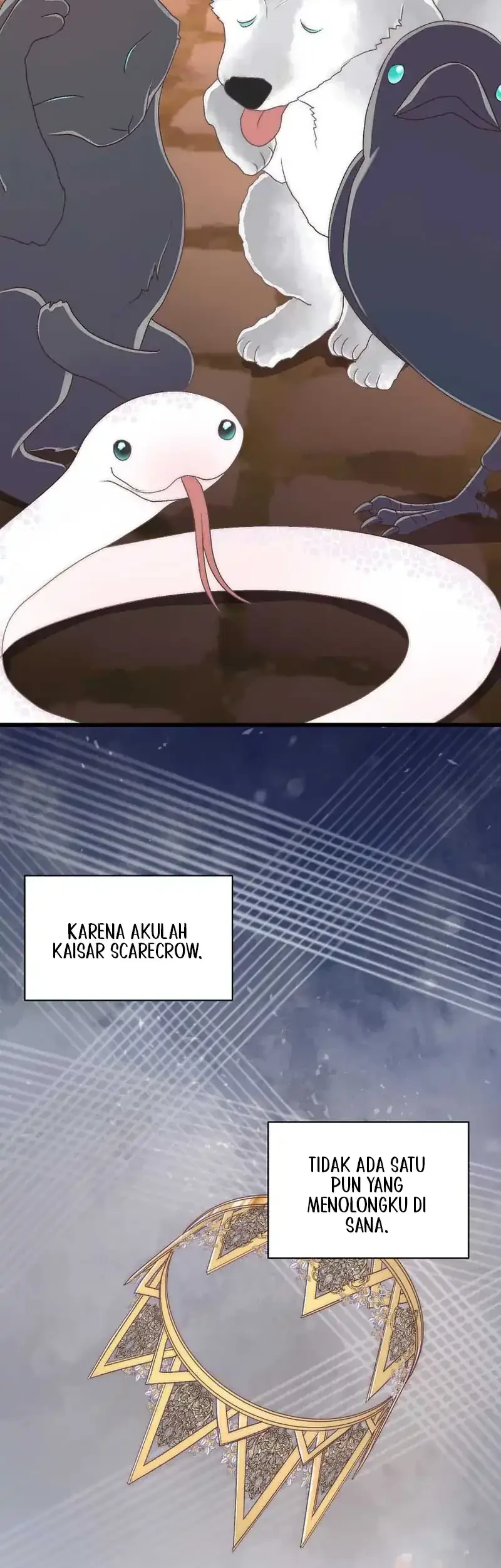 The Youngest Child of the Family Is Preventing the World From Ending Chapter 9 - halaman 46
