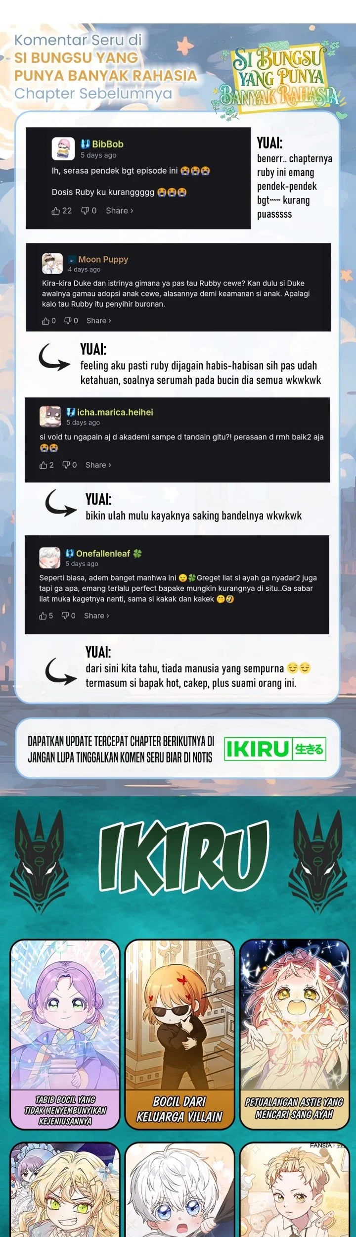 The Youngest Hides Way Too Much Chapter 37 - halaman 67