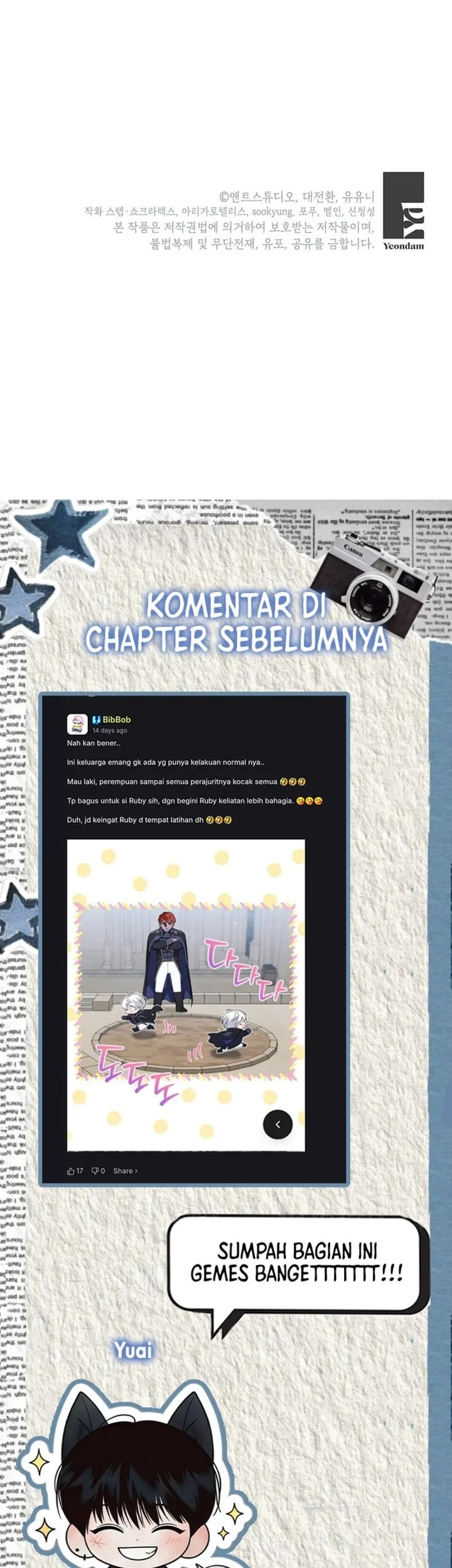 The Youngest Hides Way Too Much Chapter 42 - halaman 69