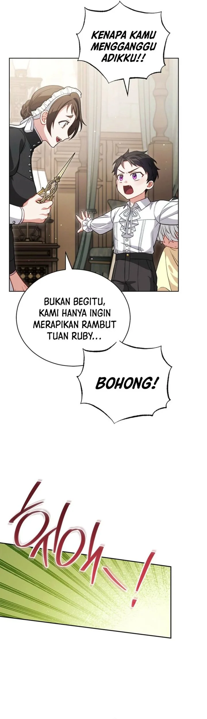 The Youngest Hides Way Too Much Chapter 9 - halaman 8