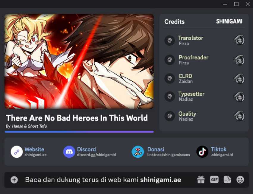 There Are No Bad Heroes In This World Chapter 21 - halaman 1