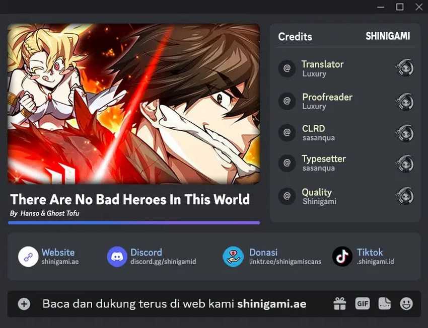 There Are No Bad Heroes In This World Chapter 26 - halaman 1