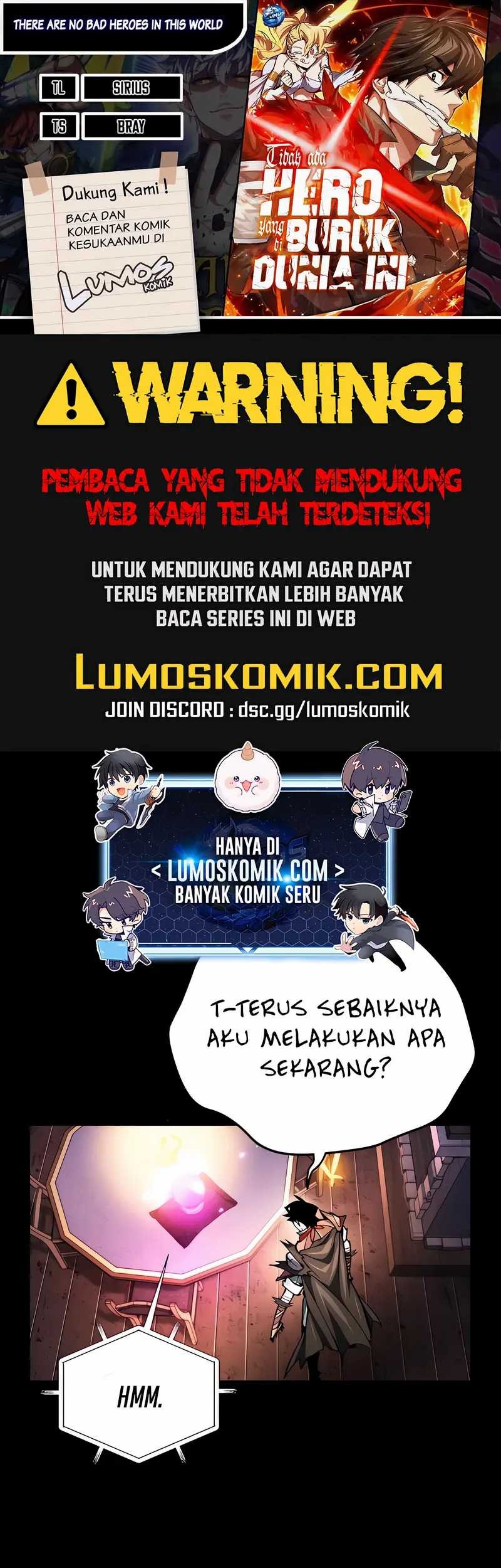 There Are No Bad Heroes In This World Chapter 38 - halaman 1