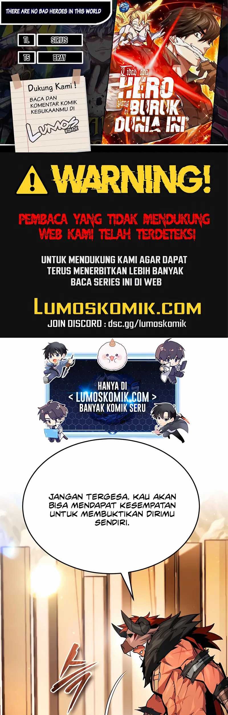There Are No Bad Heroes In This World Chapter 39 - halaman 1