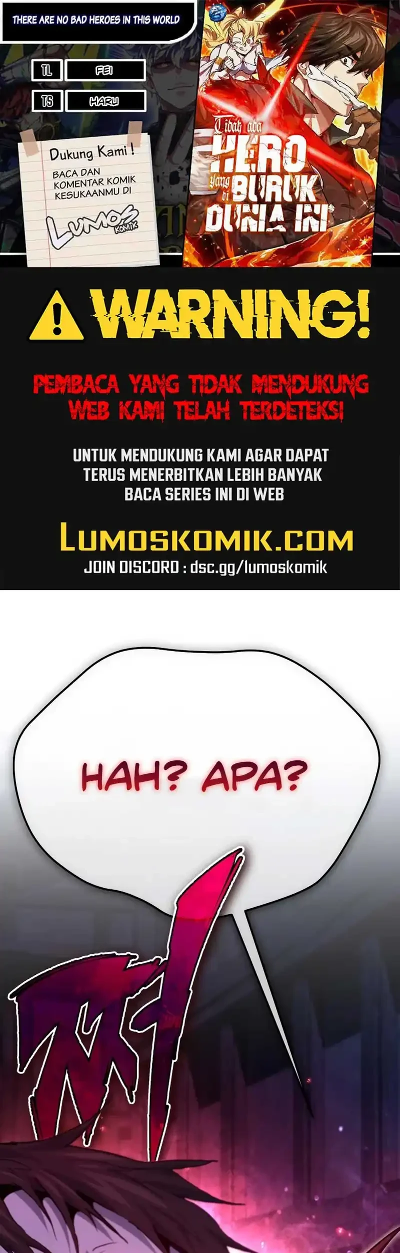 There Are No Bad Heroes In This World Chapter 52 - halaman 1