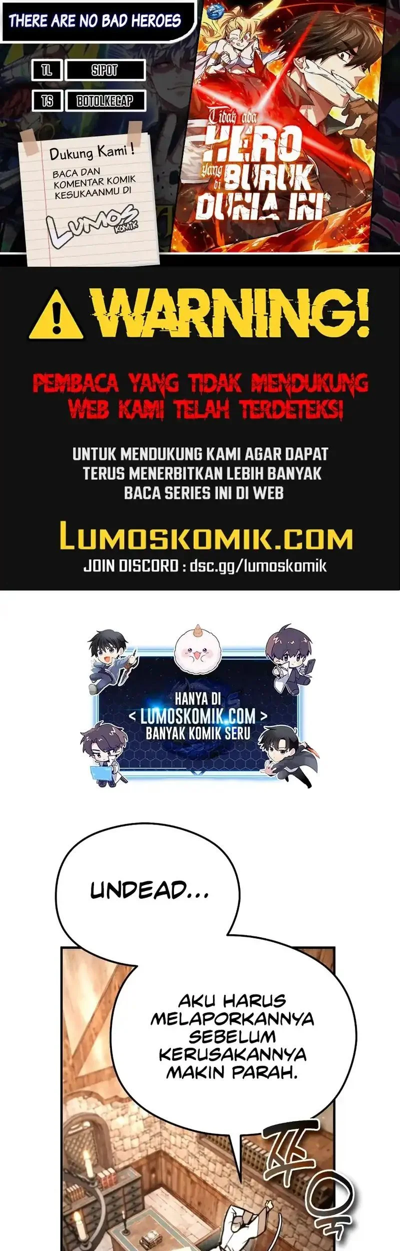 There Are No Bad Heroes In This World Chapter 57 - halaman 1