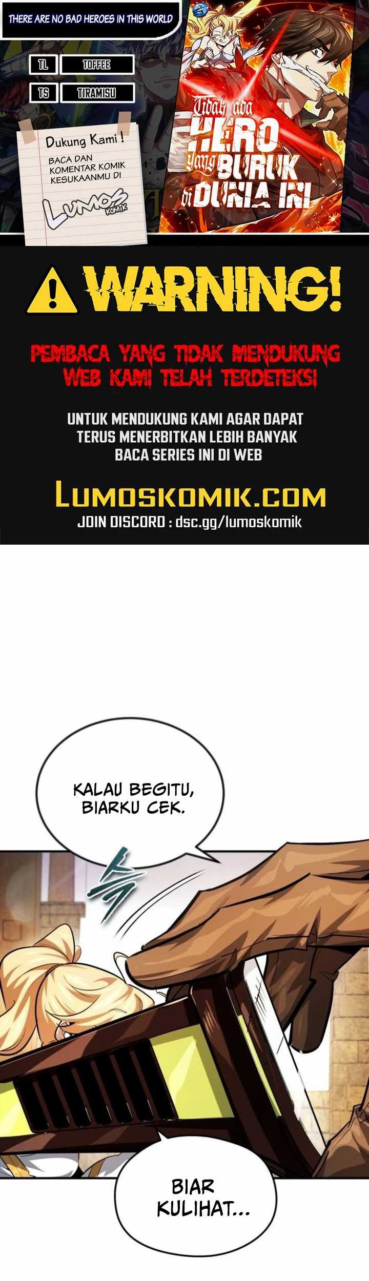 There Are No Bad Heroes In This World Chapter 8 - halaman 1