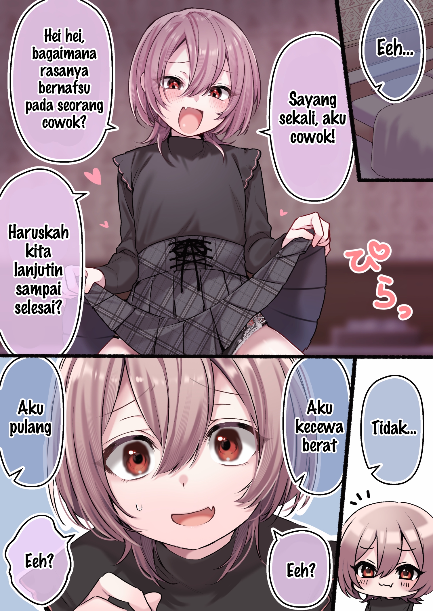 Things Don’t Go the Way This Femboy Expected Chapter 1 - halaman 2