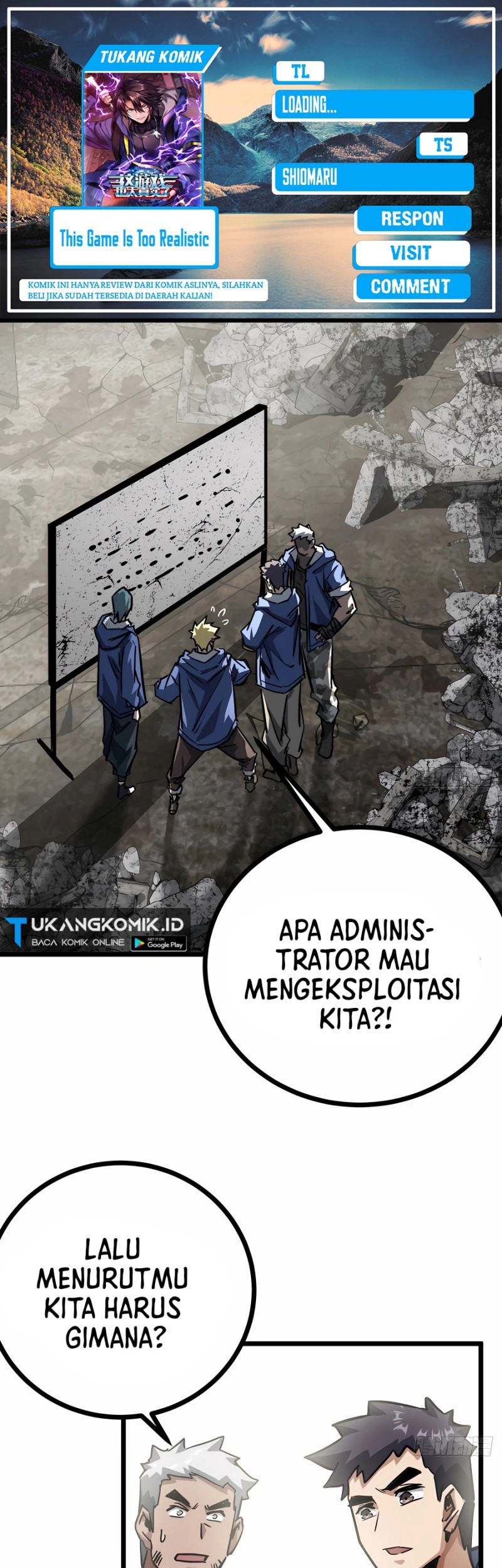 This Game Is Too Realistic Chapter 13 - halaman 1