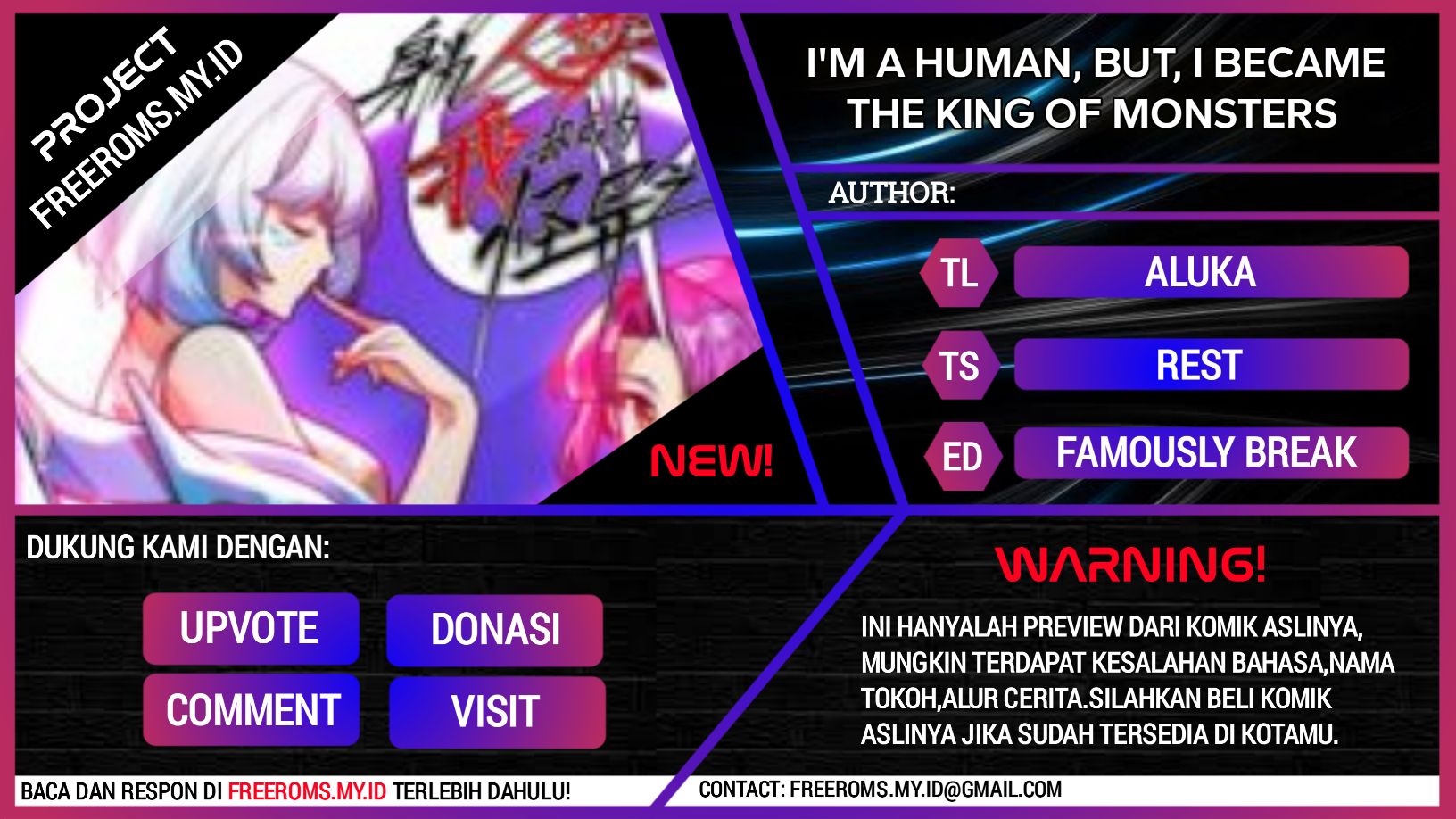 This Human Became the Bizarro Lord Chapter 1 - halaman 1
