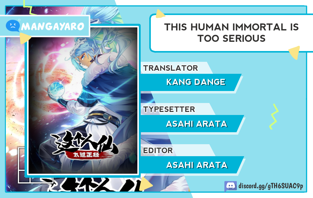 This Human Immortal Is Too Serious Chapter 28 - halaman 1