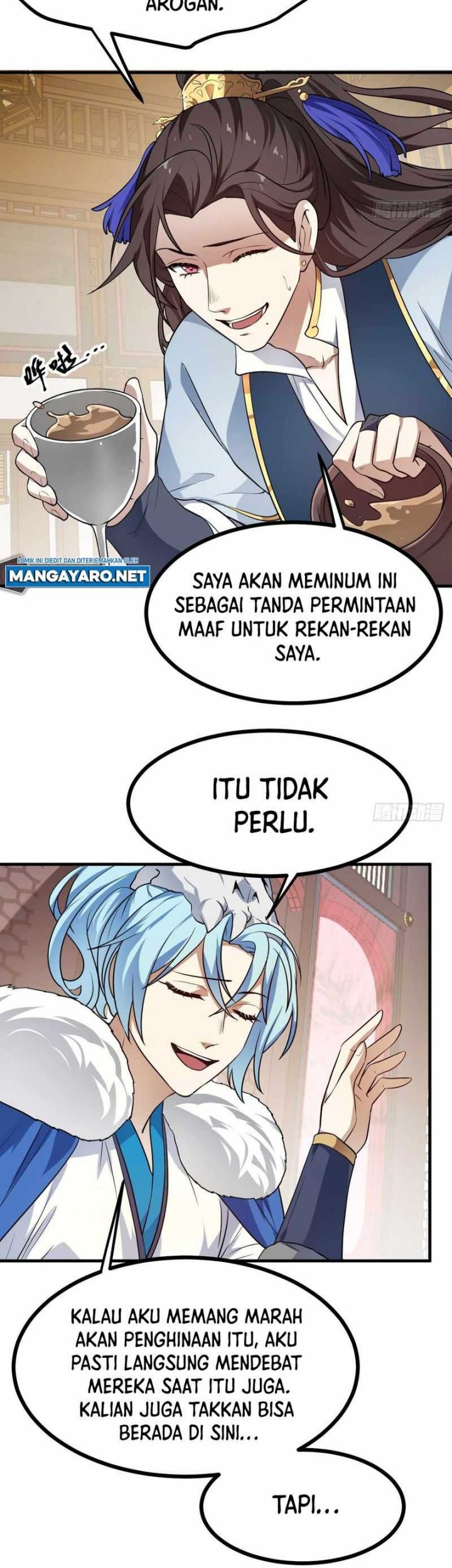 This Human Immortal Is Too Serious Chapter 34 - halaman 12