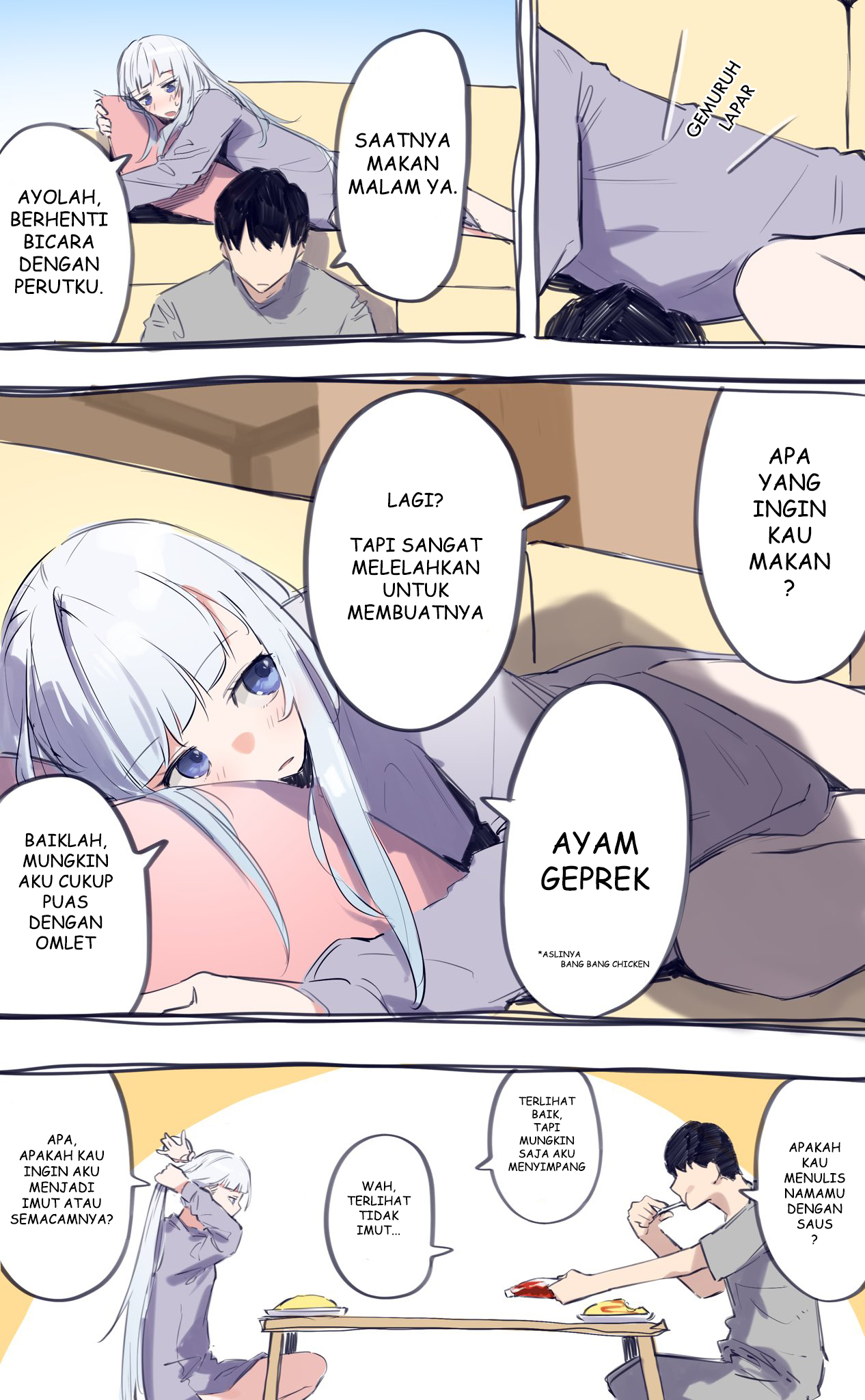 This Italian Girl Has Become Such a Freeloader Chapter 0 - halaman 2