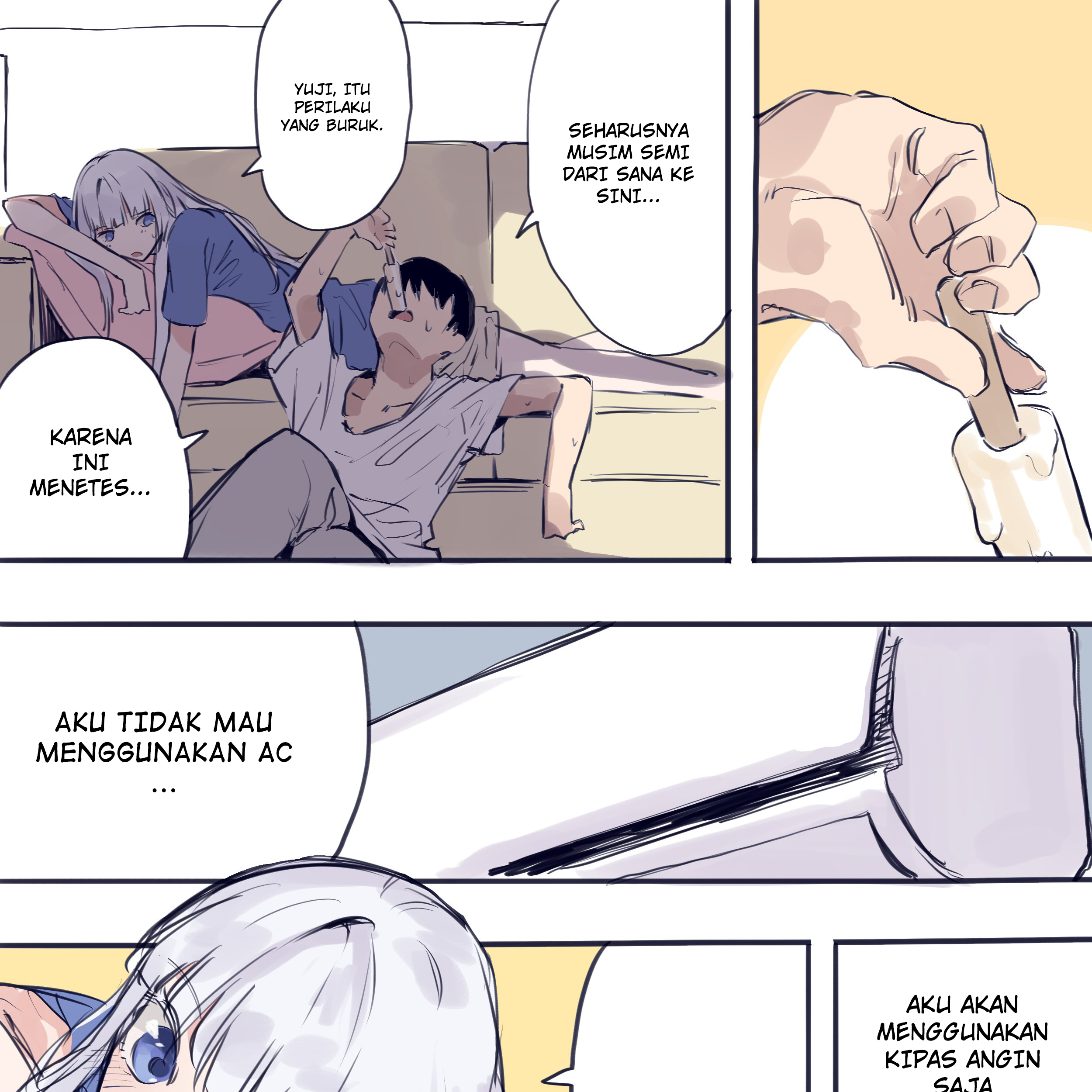 This Italian Girl Has Become Such a Freeloader Chapter 7 - halaman 2