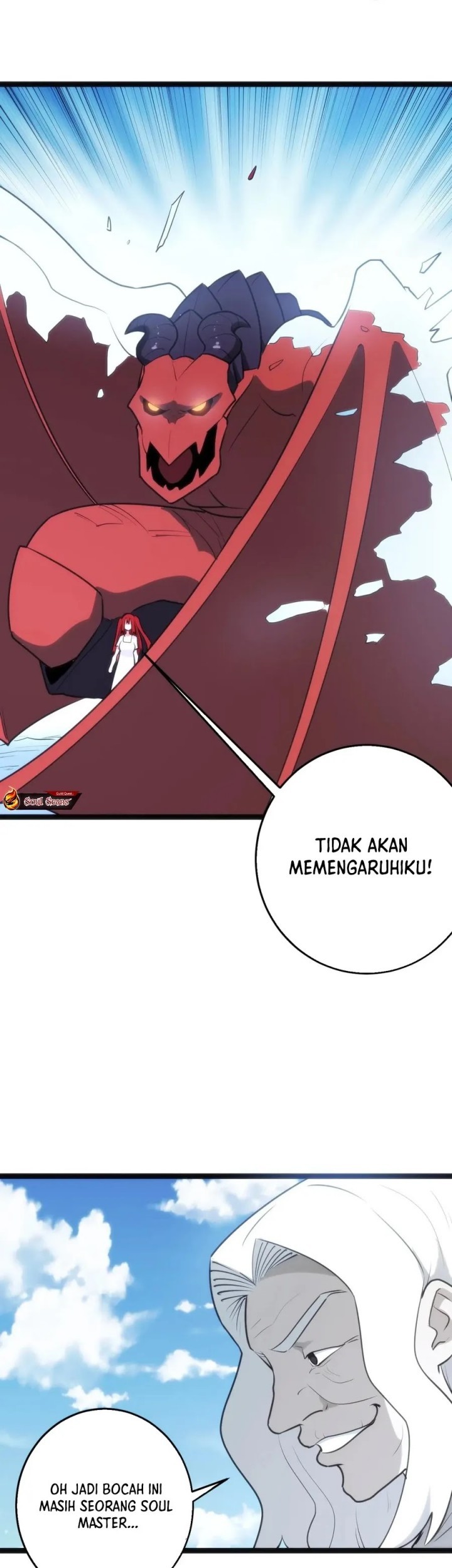 This Saint Has A Showdown Chapter 129 - halaman 8