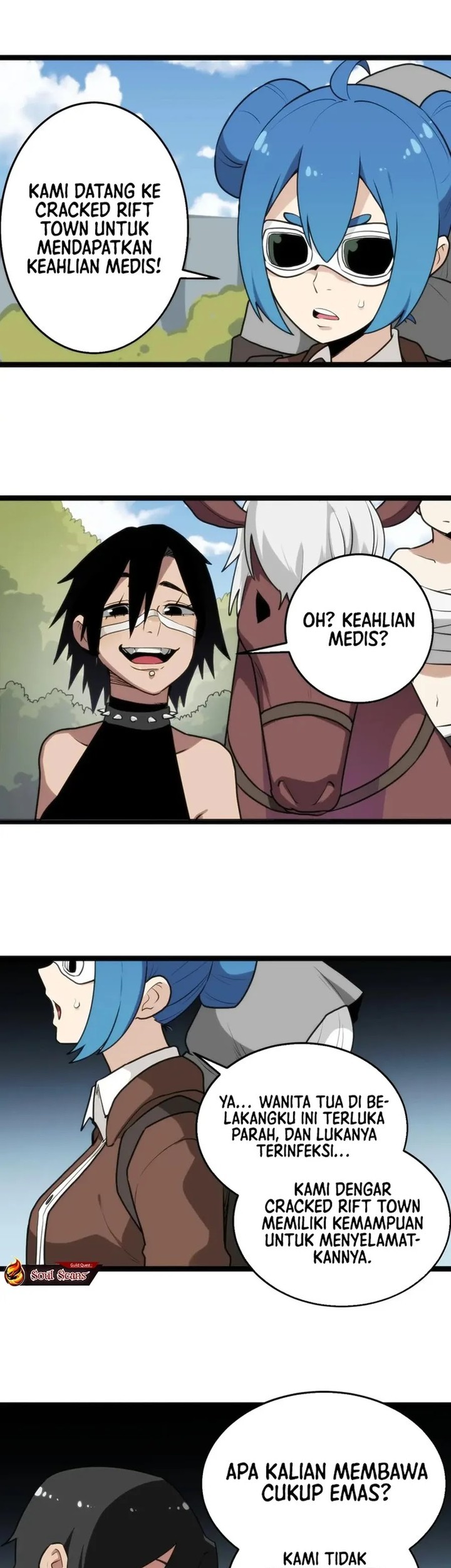 This Saint Has A Showdown Chapter 132 - halaman 3