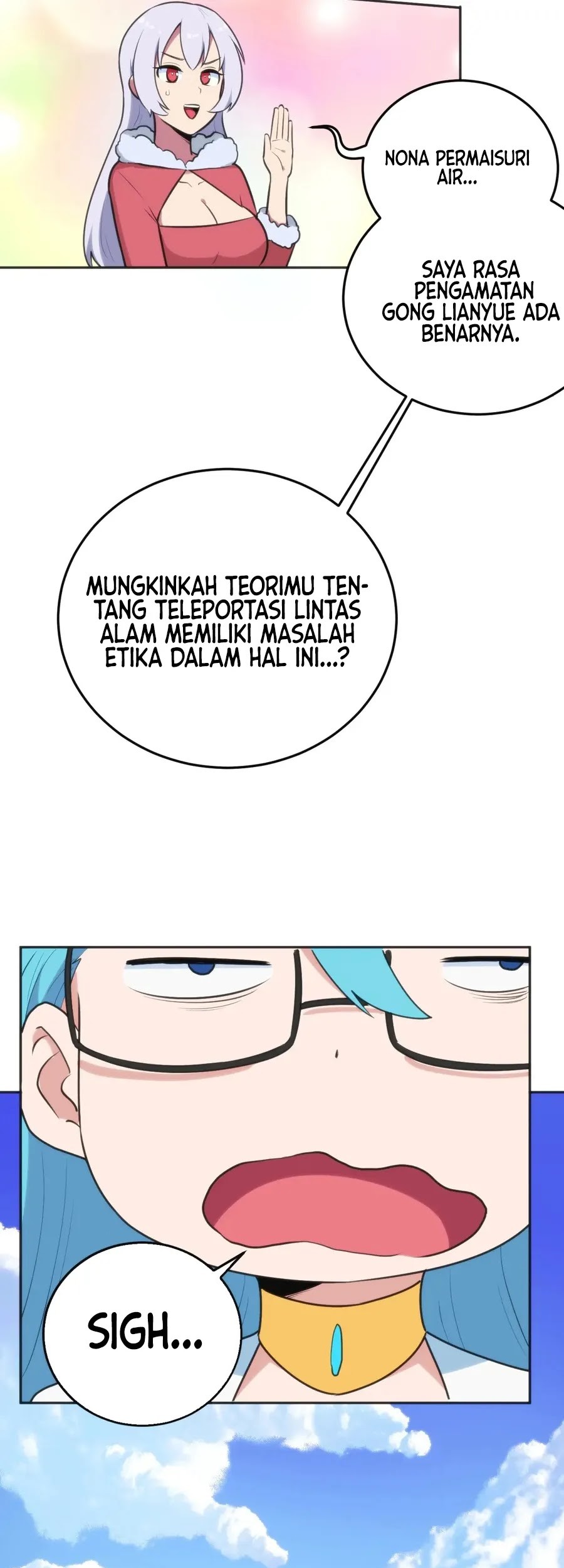 This Saint Has A Showdown Chapter 143 - halaman 8