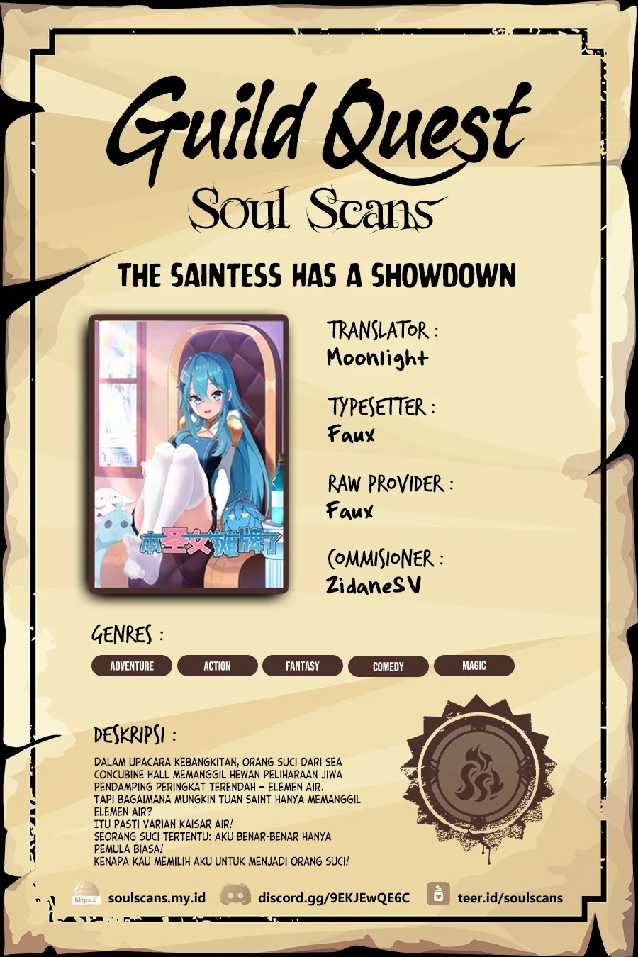 This Saint Has A Showdown Chapter 168 - halaman 1