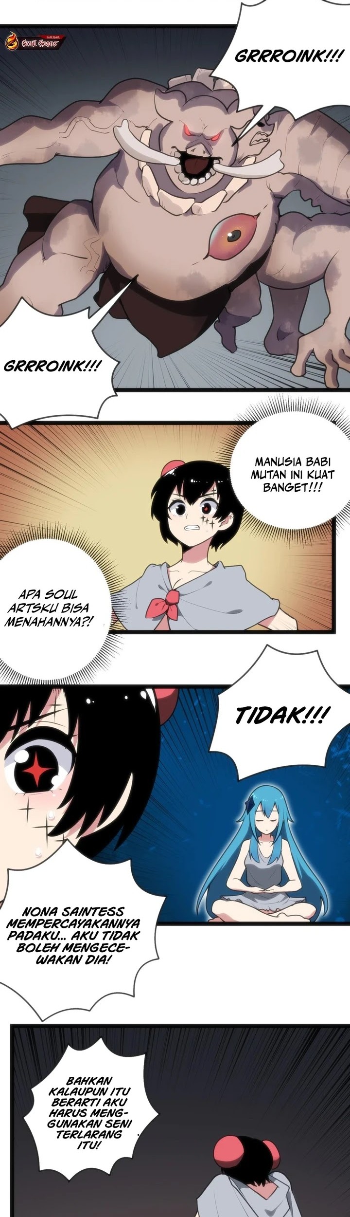 This Saint Has A Showdown Chapter 69 - halaman 12