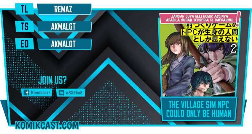 This Village Sim NPC Could Only Be Human Chapter 12.2 - halaman 1