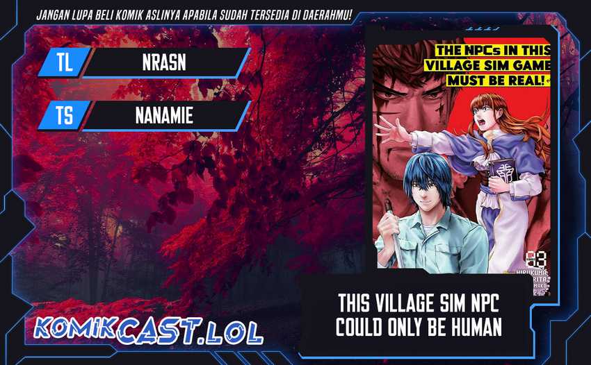 This Village Sim NPC Could Only Be Human Chapter 29 - halaman 1