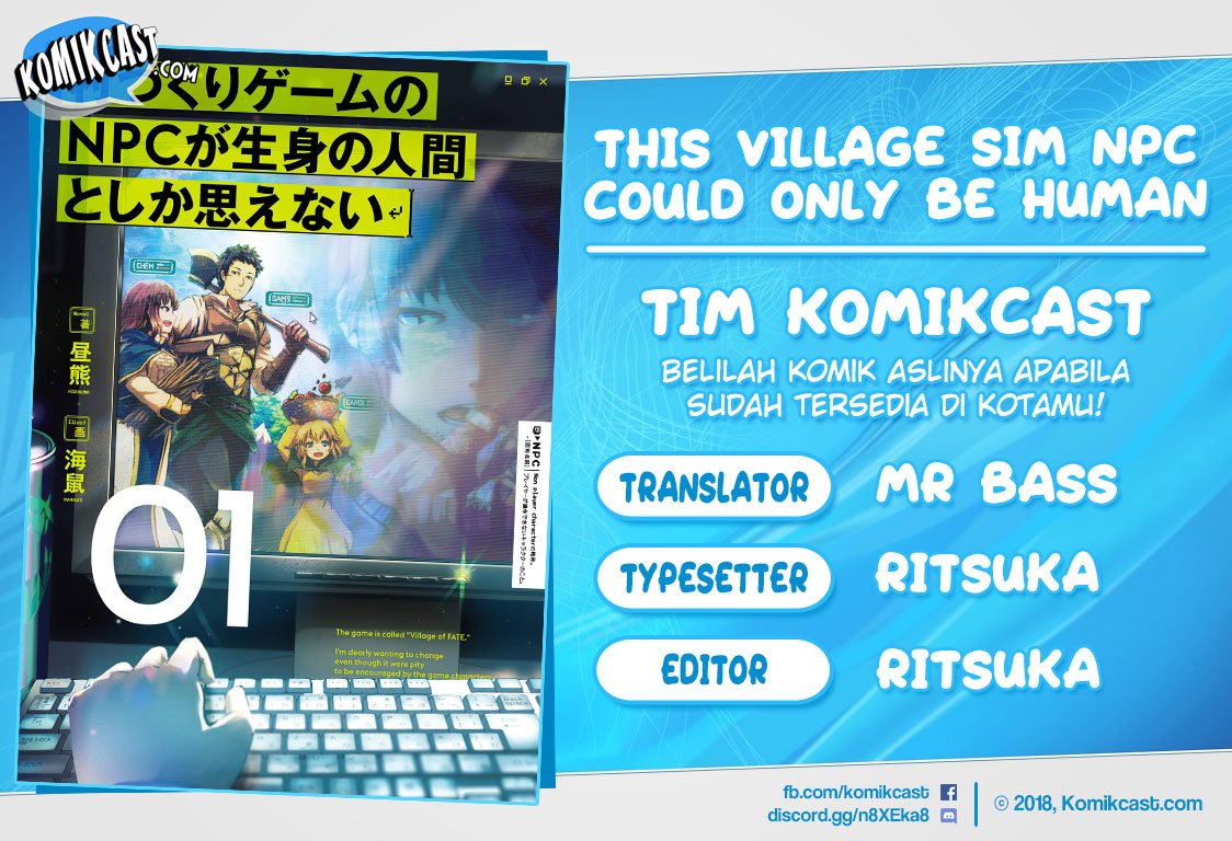 This Village Sim NPC Could Only Be Human Chapter 5.2 - halaman 1