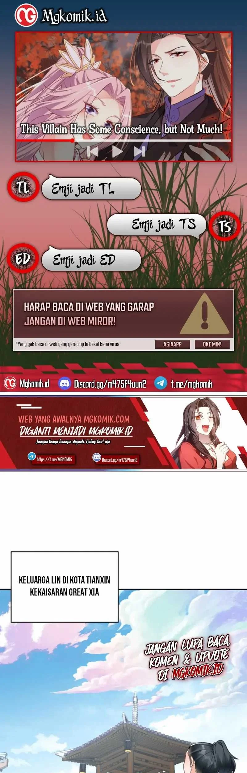 This Villain Has Some Conscience, but Not Much! Chapter 13 - halaman 1