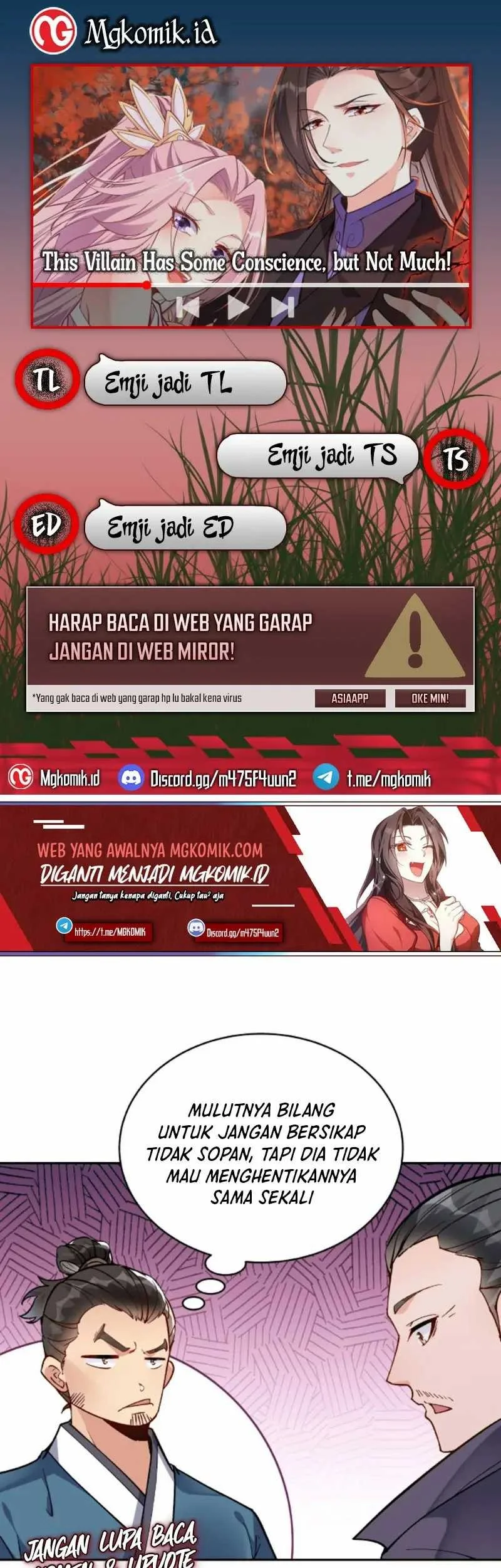 This Villain Has Some Conscience, but Not Much! Chapter 14 - halaman 1