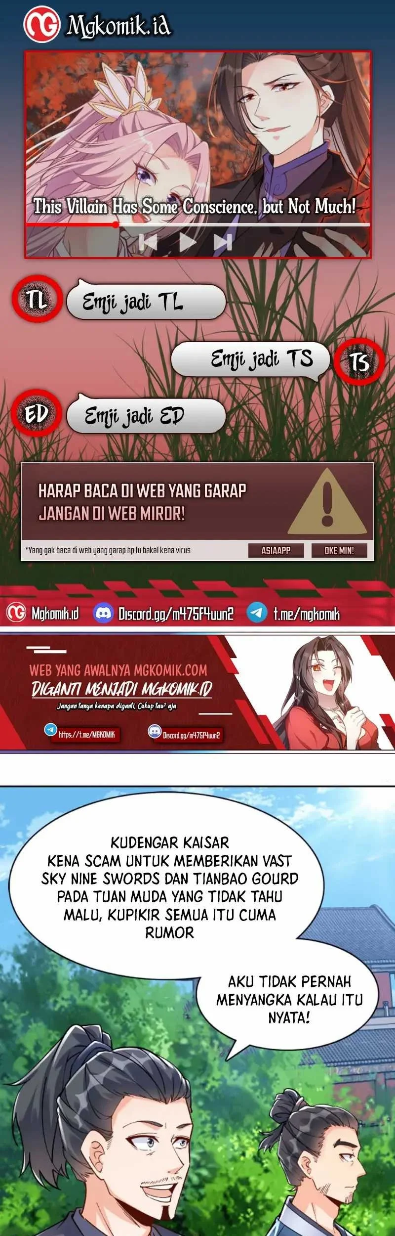 This Villain Has Some Conscience, but Not Much! Chapter 15 - halaman 1
