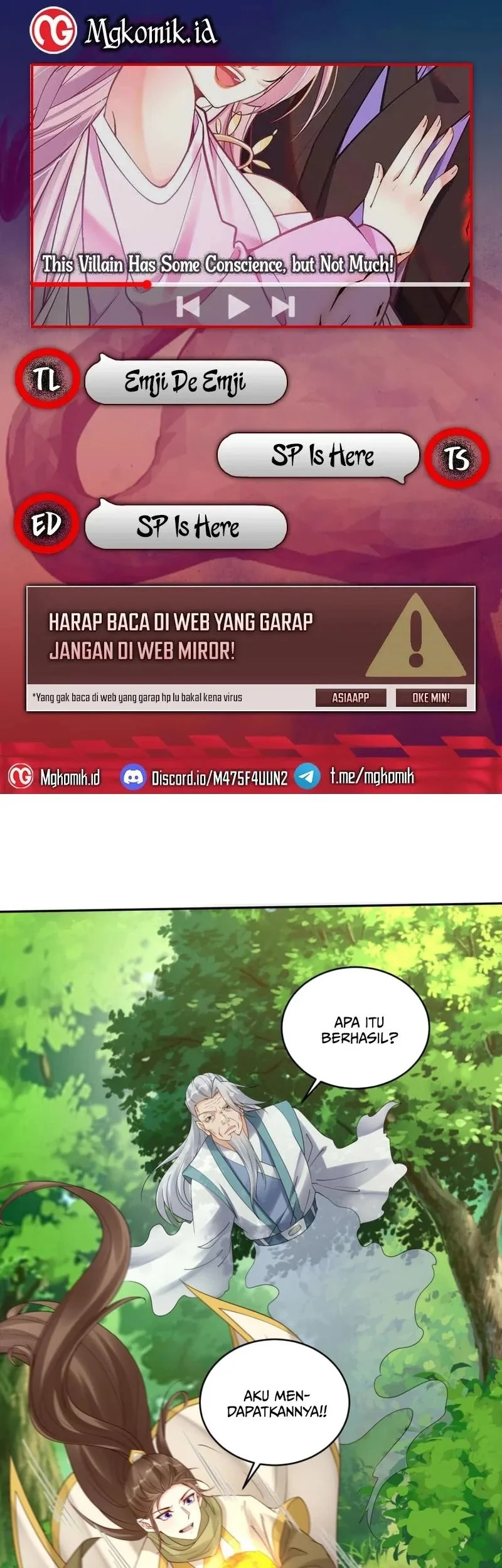 This Villain Has Some Conscience, but Not Much! Chapter 161 - halaman 1